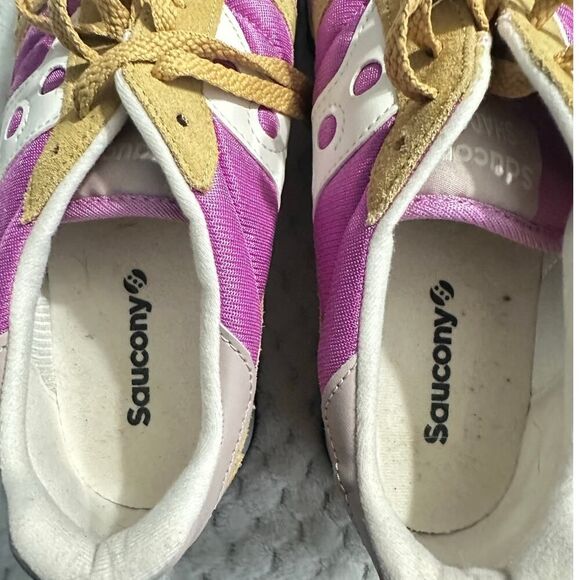 Saucony Shadow Original Sneakers Women's 11 Beige Pink New Collection - Picture 9 of 13